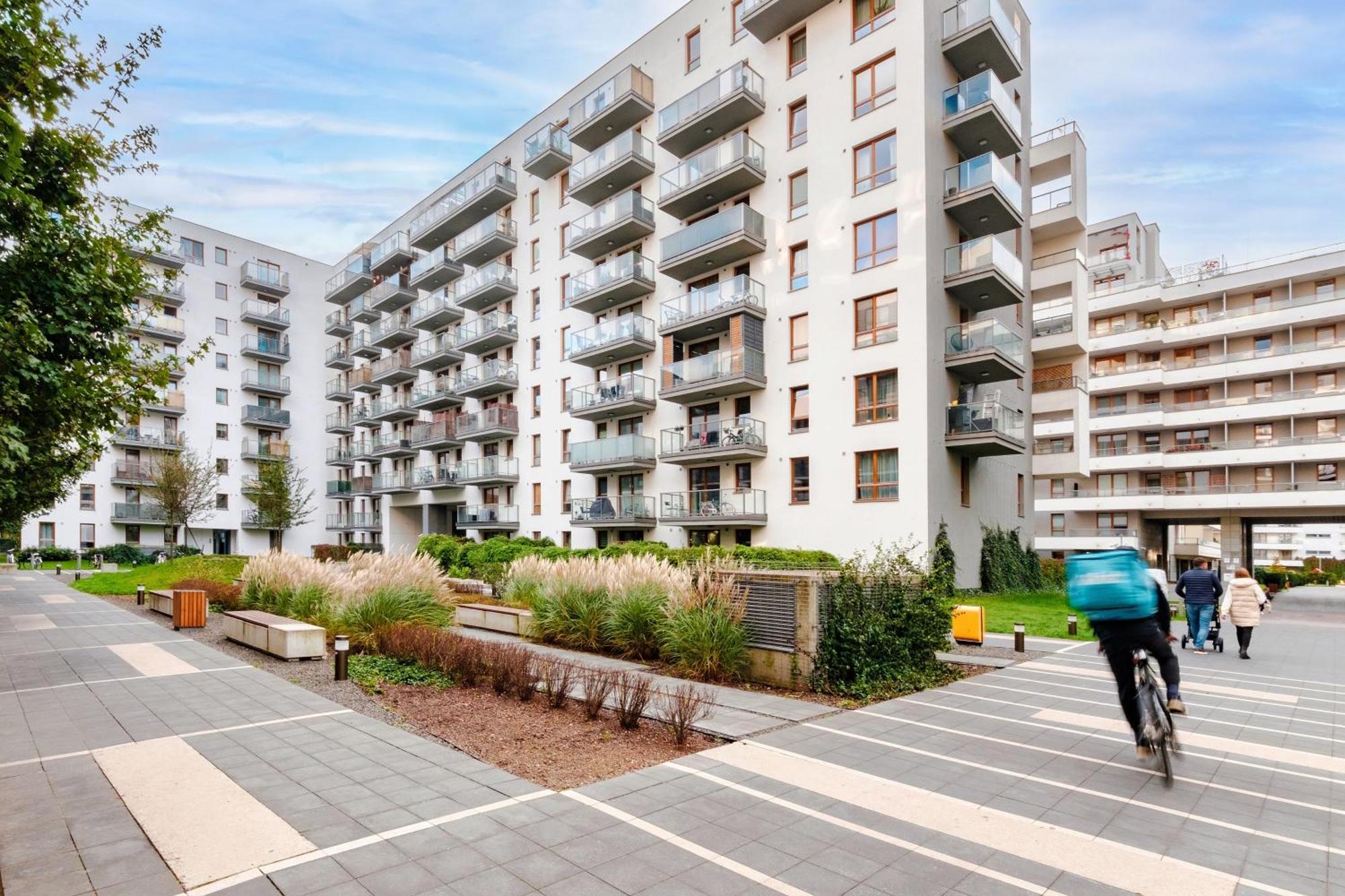Studio Wola Apartament Kasprzaka - Wifi + Smart Tv Варшава Экстерьер фото